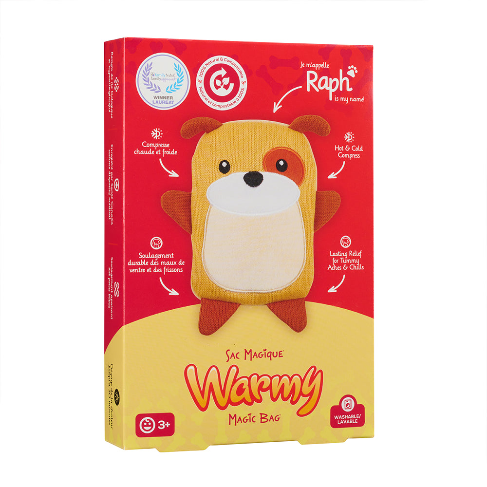 Magic Bag Warmy Raph the Dog Hot & Cold Compress
