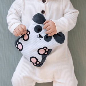 Warmy Bébé Kai le panda | Compresse chauffante pour bébés 0+