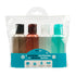 Ensemble voyage 4 bouteilles 100ml (asst) Eco-go