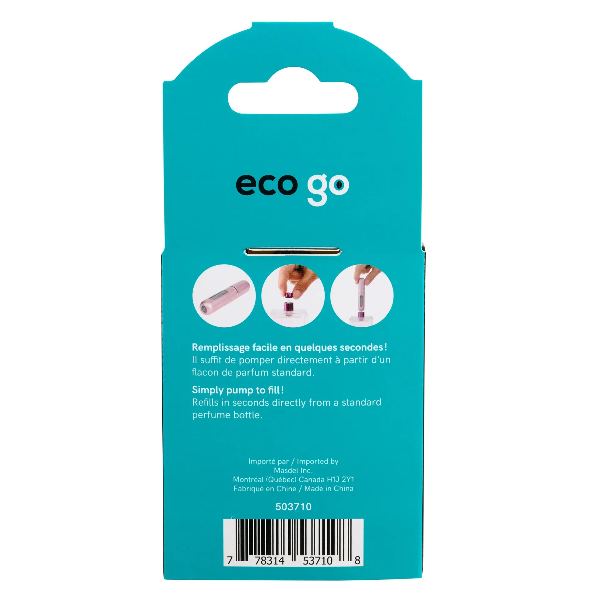 Flacon de parfum réutilisable Eco-go