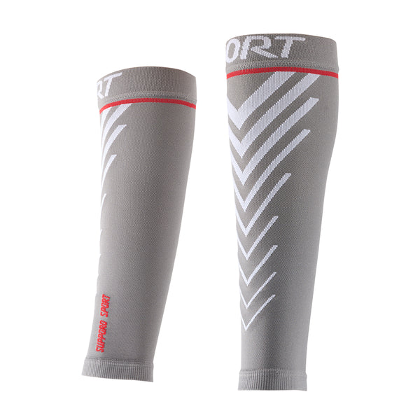 Feel The Relief! 2 Pairs Dr Shams Footless Compression Calf Sleeves - Boost Circulation & Muscle Support