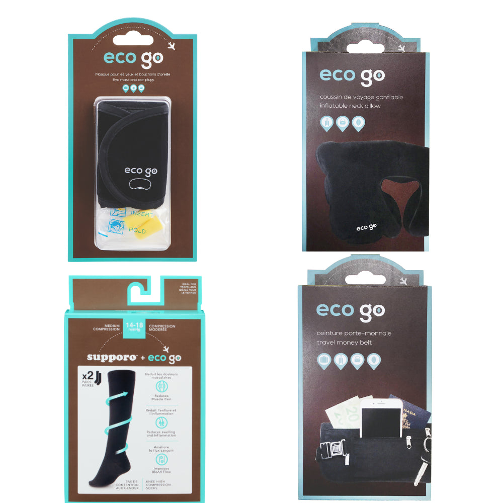 Trousse de voyage cabine essentielle Eco-Go