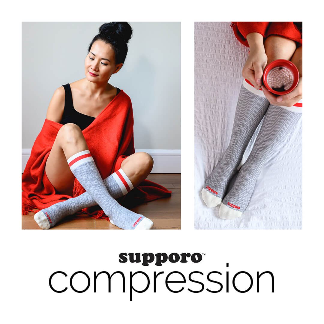 Thermal Merino Wool Compression Socks
