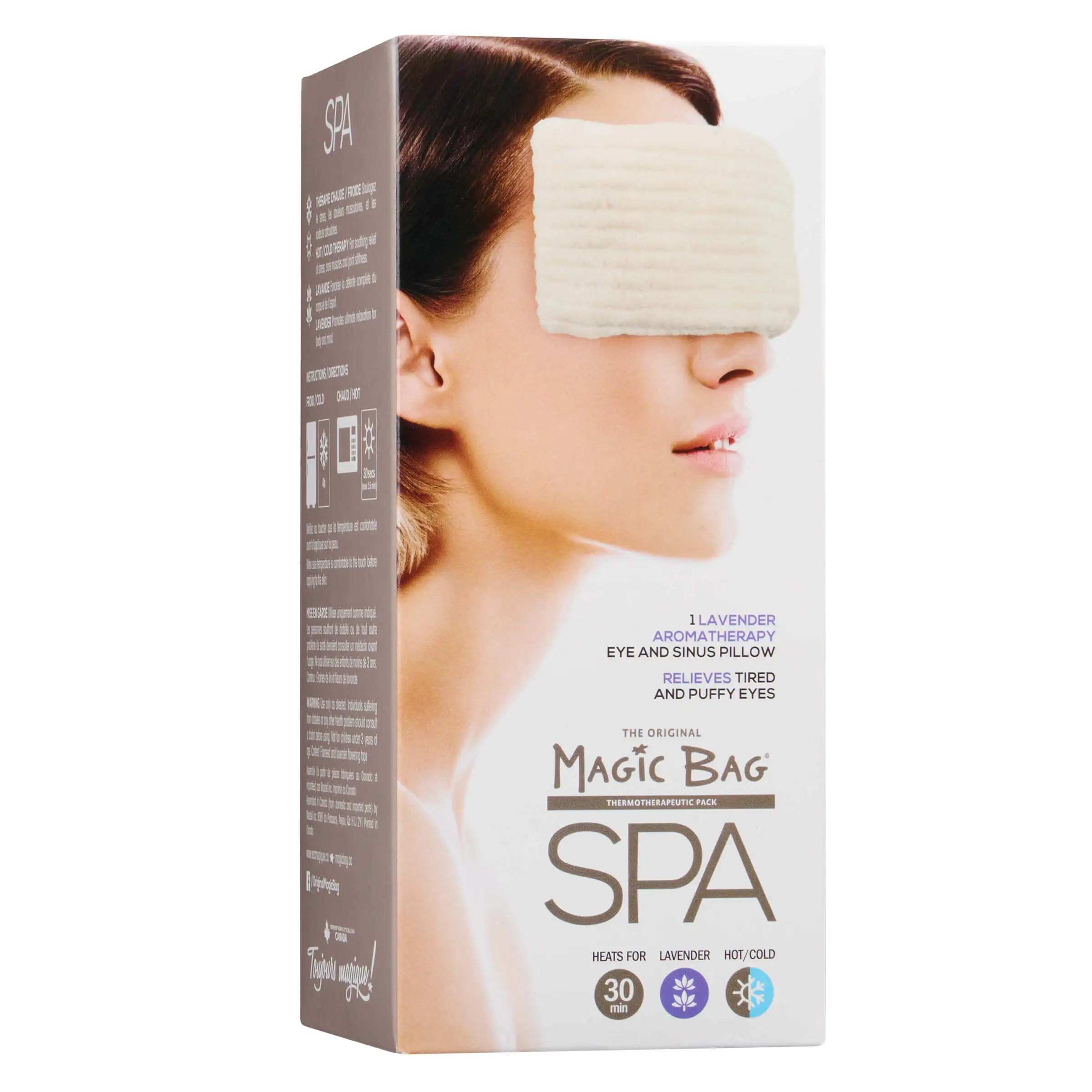 Magic Bag Lavender Aromatherapy Eye and Sinus Pillow