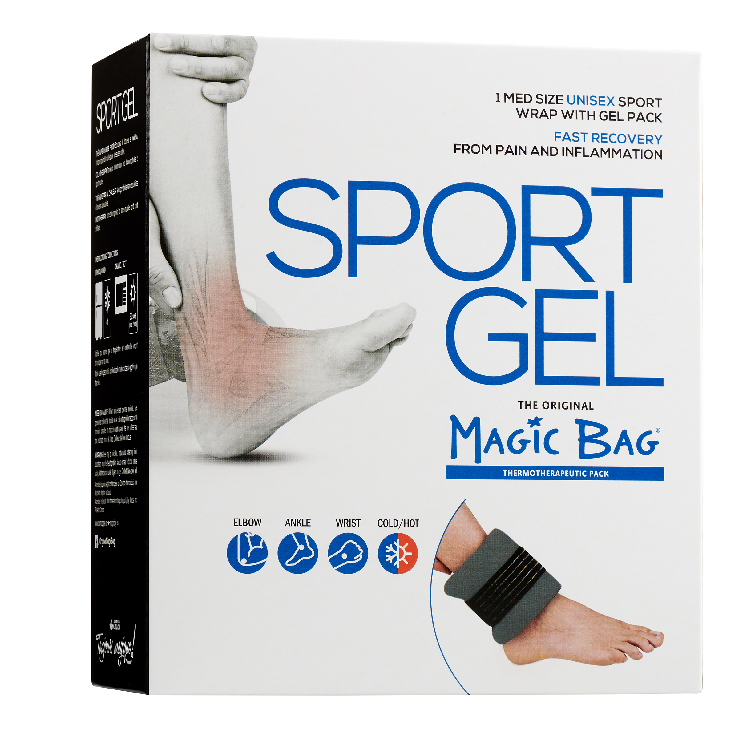 Magic Bag Sport Gel Medium Wrap with Gel Pack