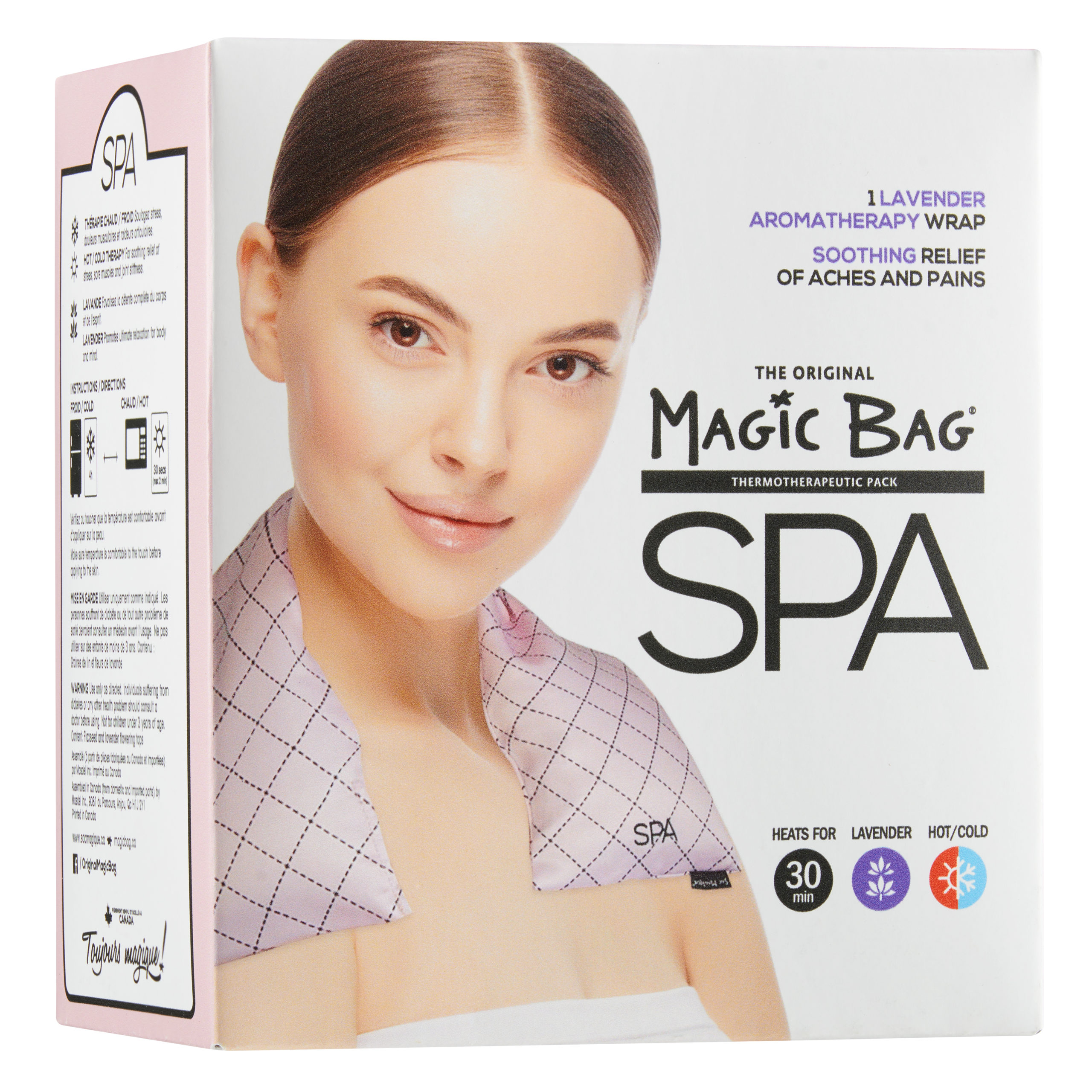 Magic Bag Lavender Extended Aromatherapy Wrap SPA Chic