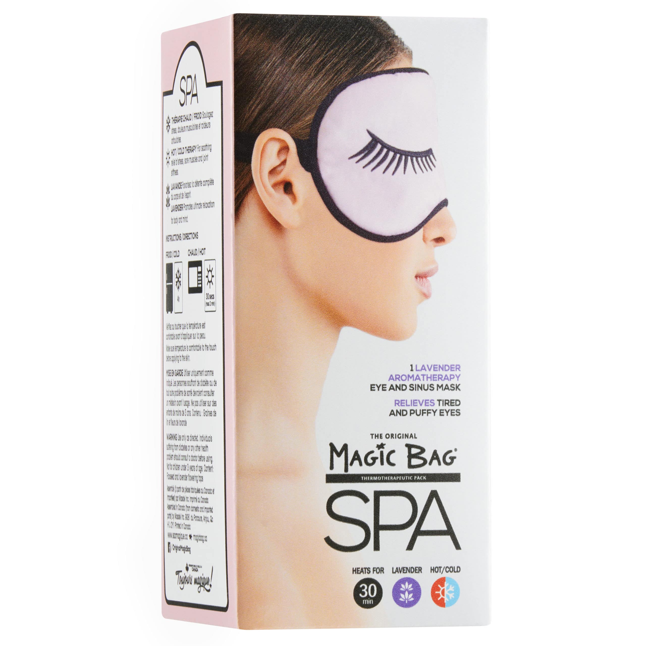Magic Bag Lavender Aromatherapy Mask SPA Chic