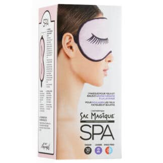 Pink eye mask with lavender smell