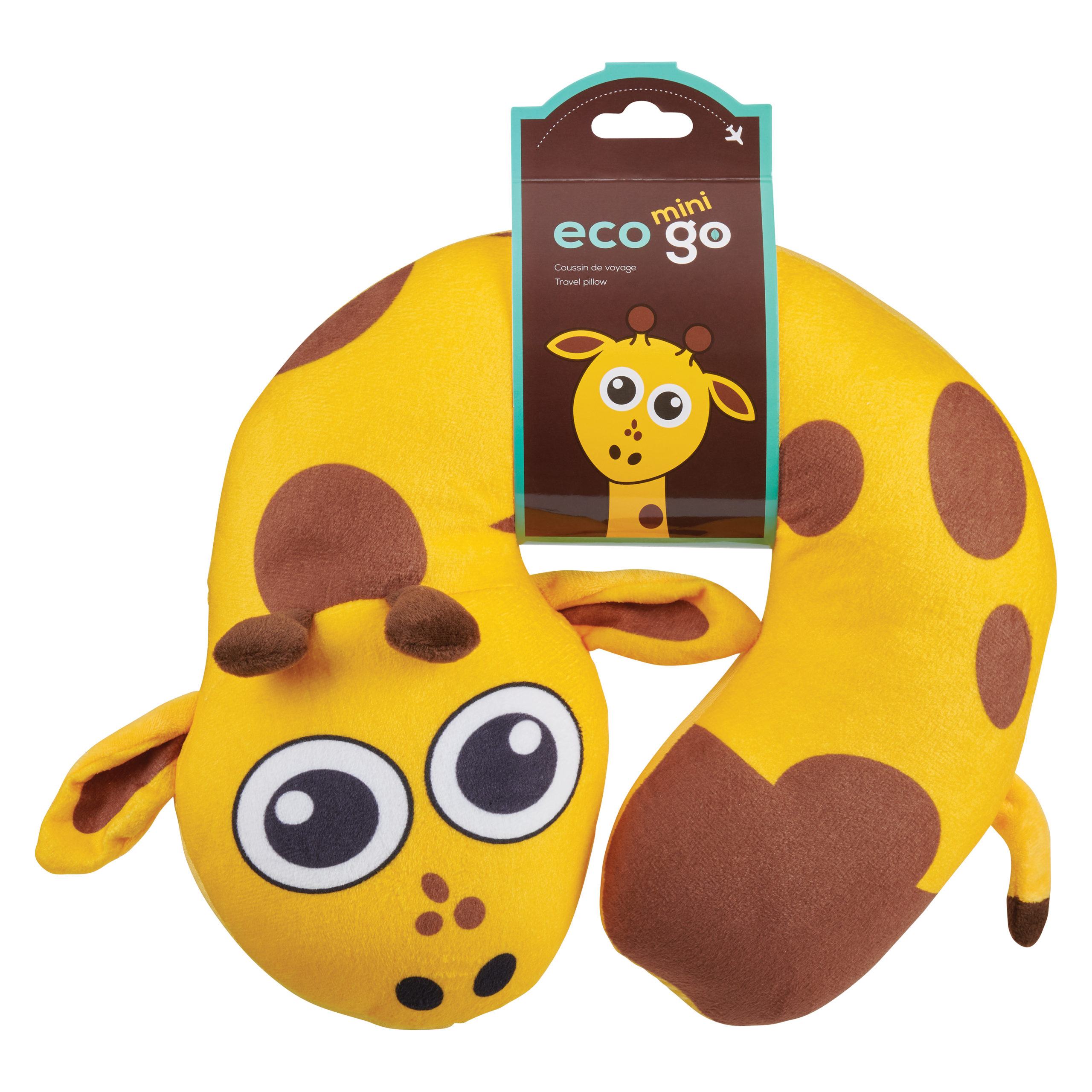 Mini travel pillow – giraffe