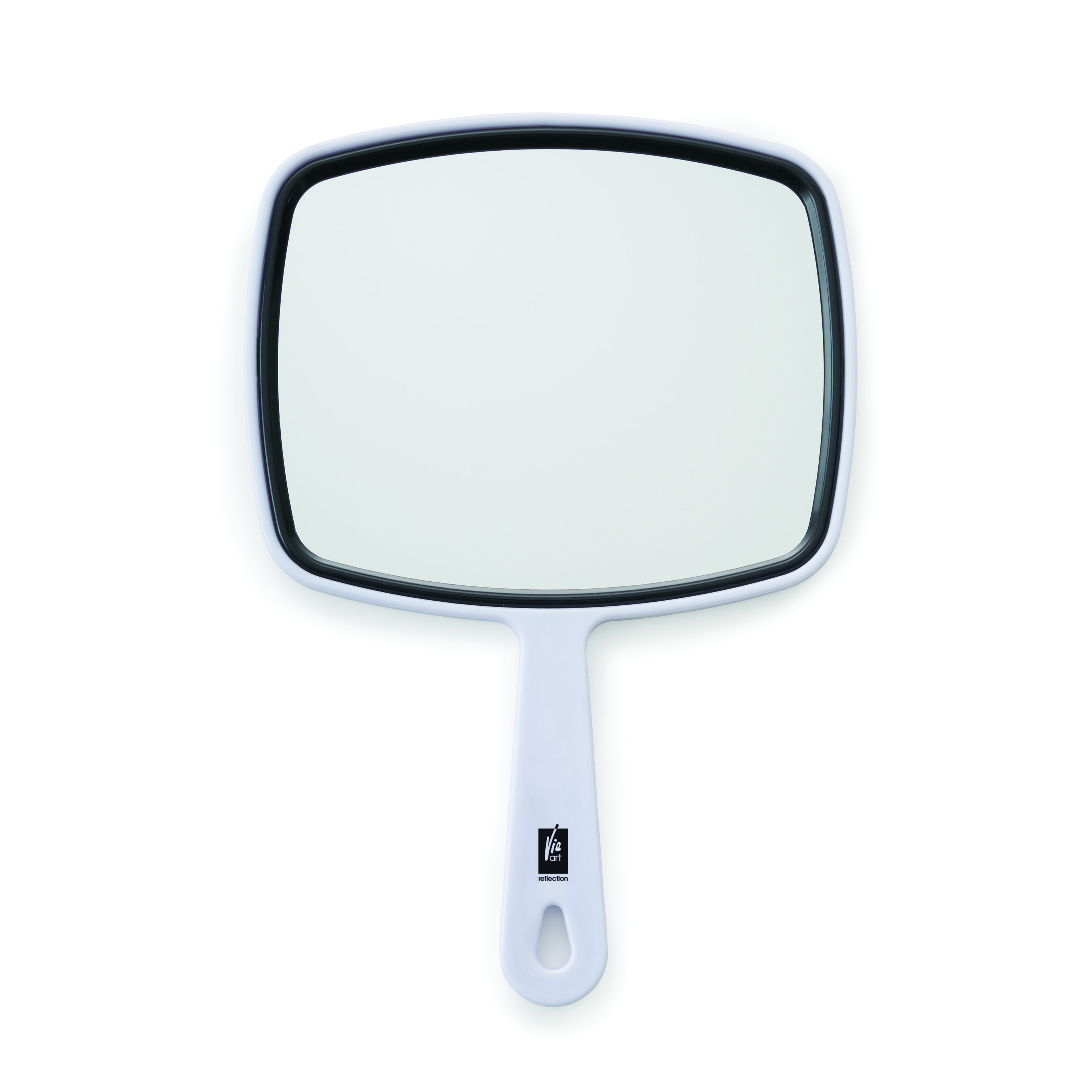 Miroir portatif- moyen, blanc