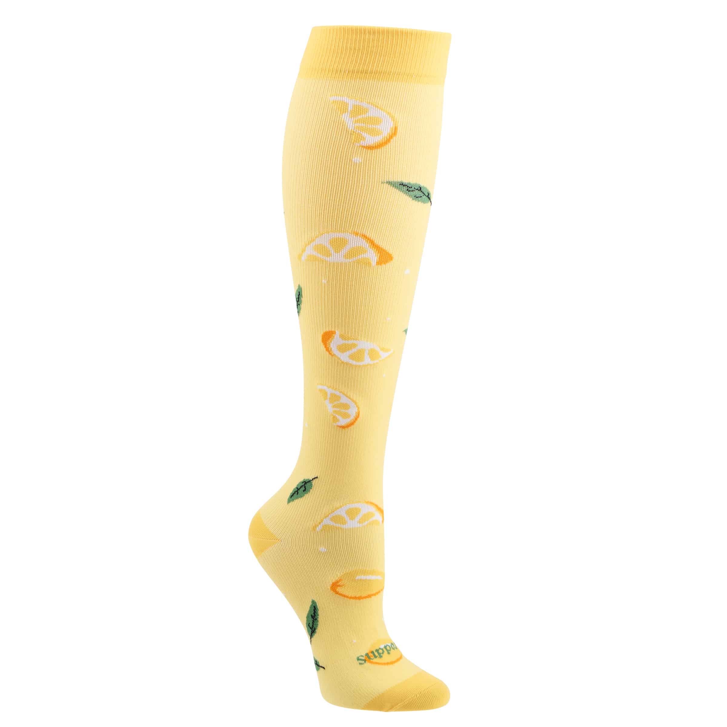 Supporo Unisex Lemon Compression Socks